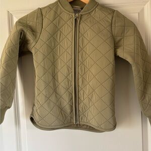 Quilted Olive Green Jacket